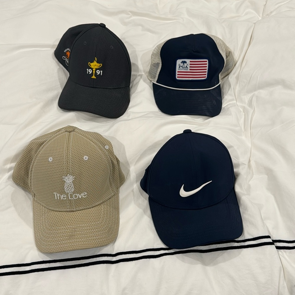 Collection of 4 hats